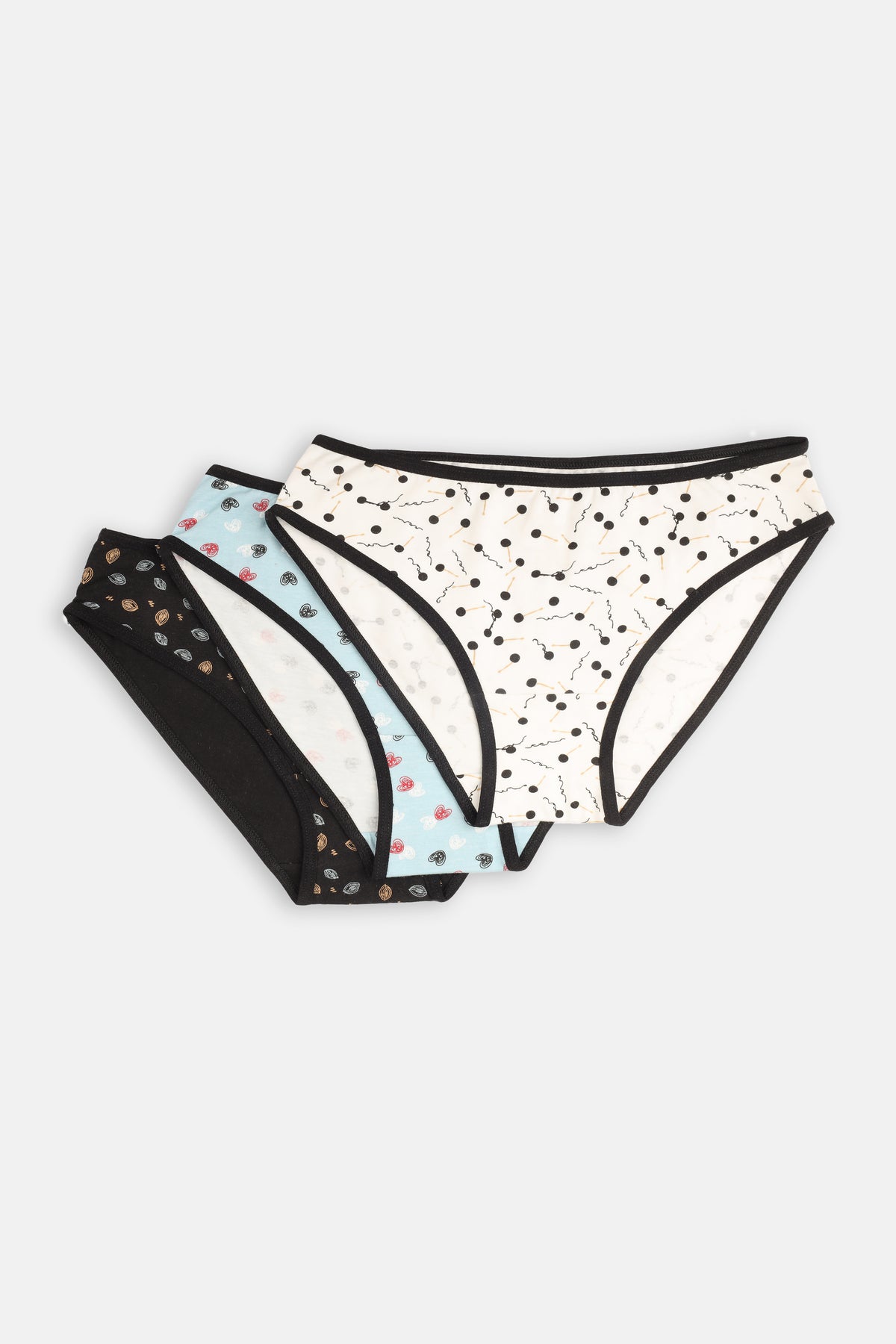 Printed Bikini Pack Of - 3