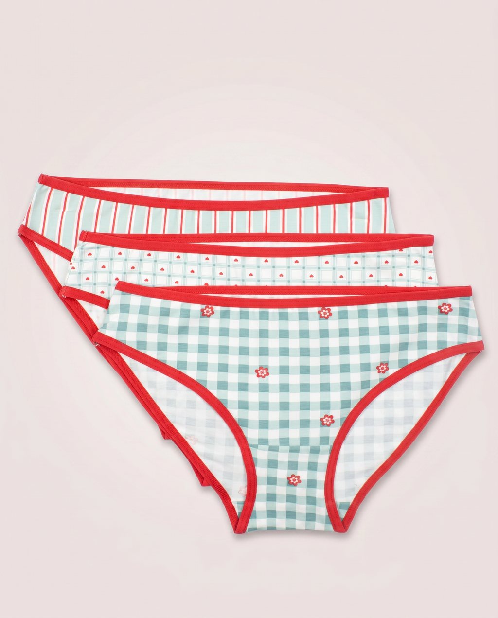 Printed Bikini Pack Of - 3