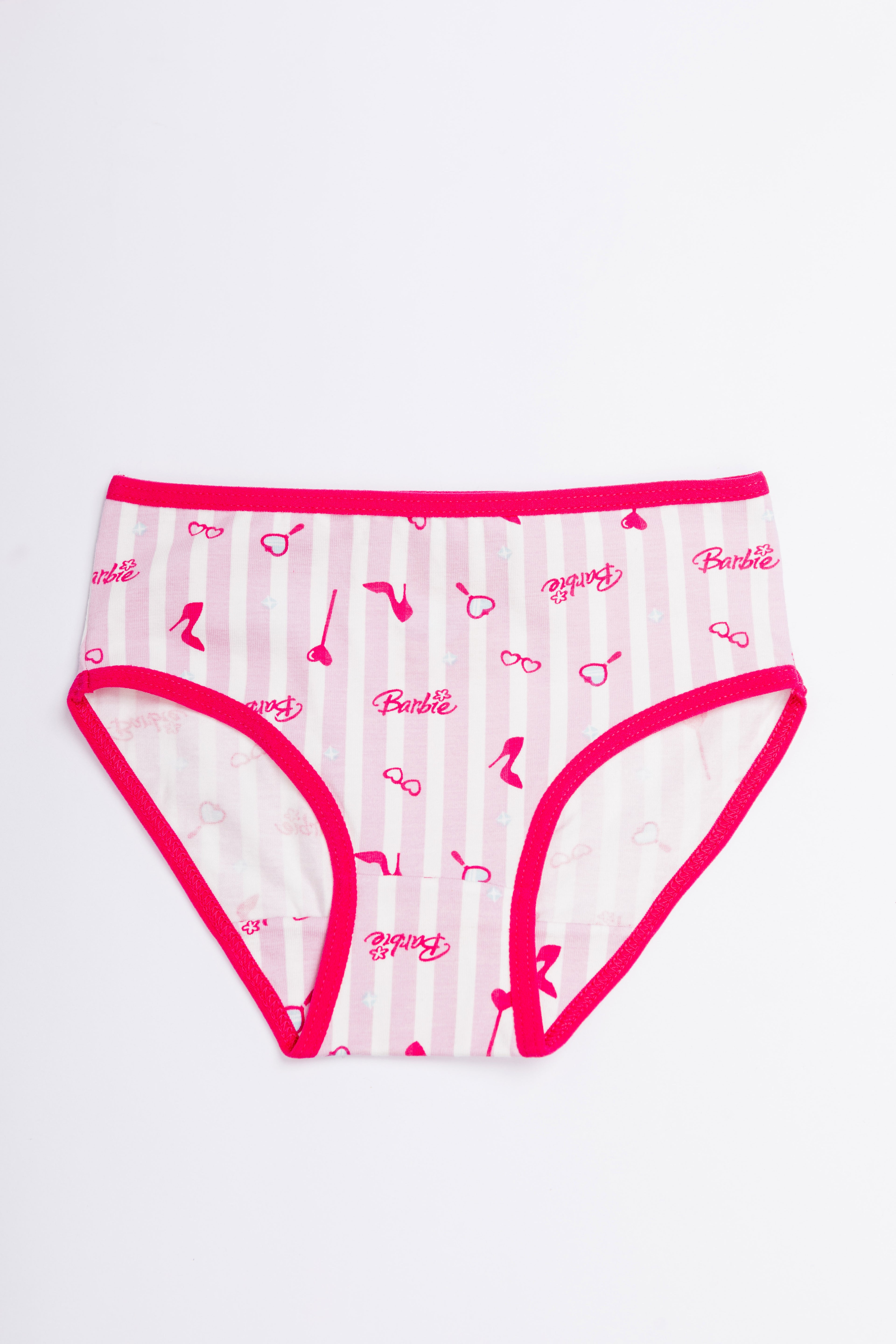 Girls Printed Brief |  Pack of - 3