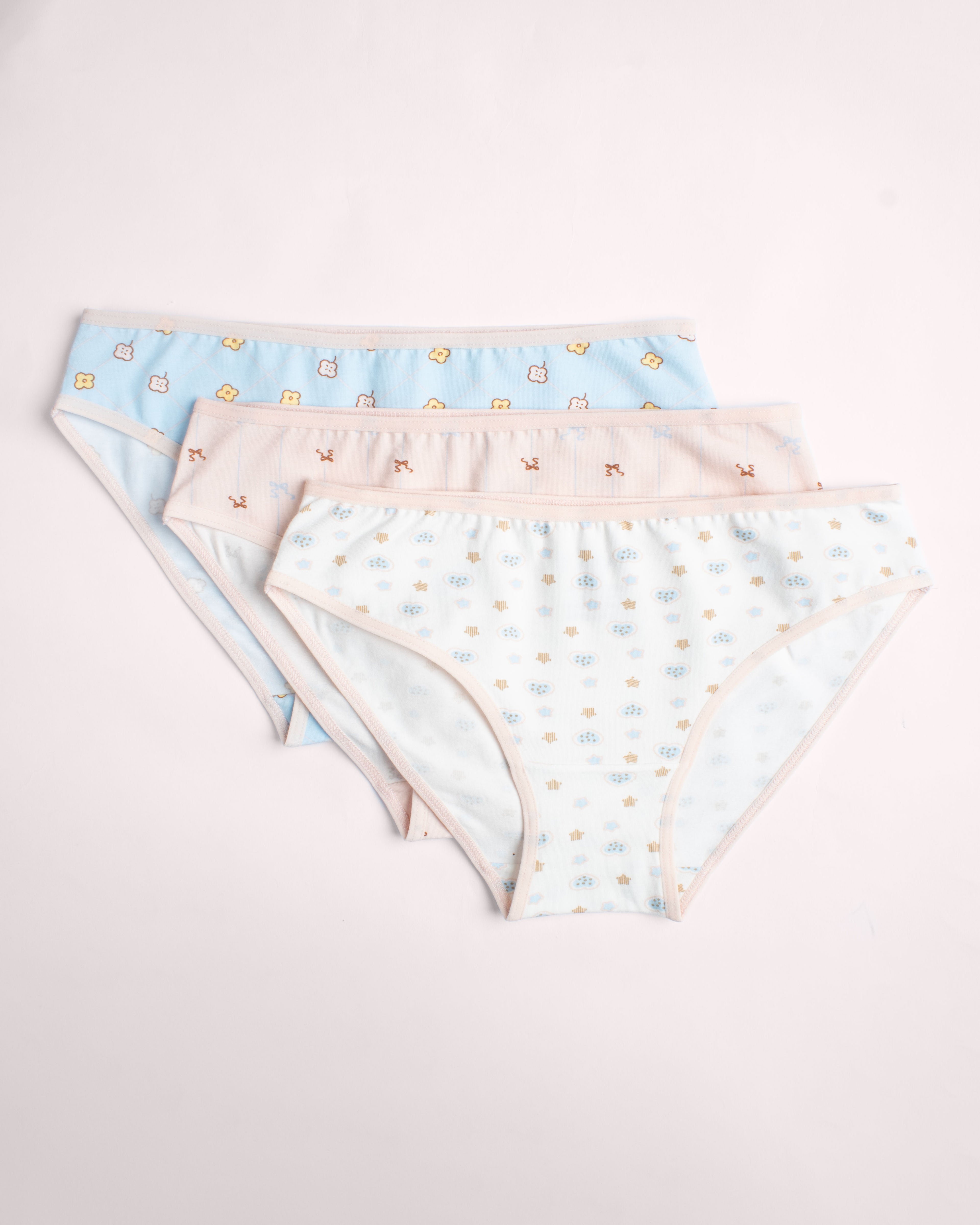 Printed Bikini - Pack of 3