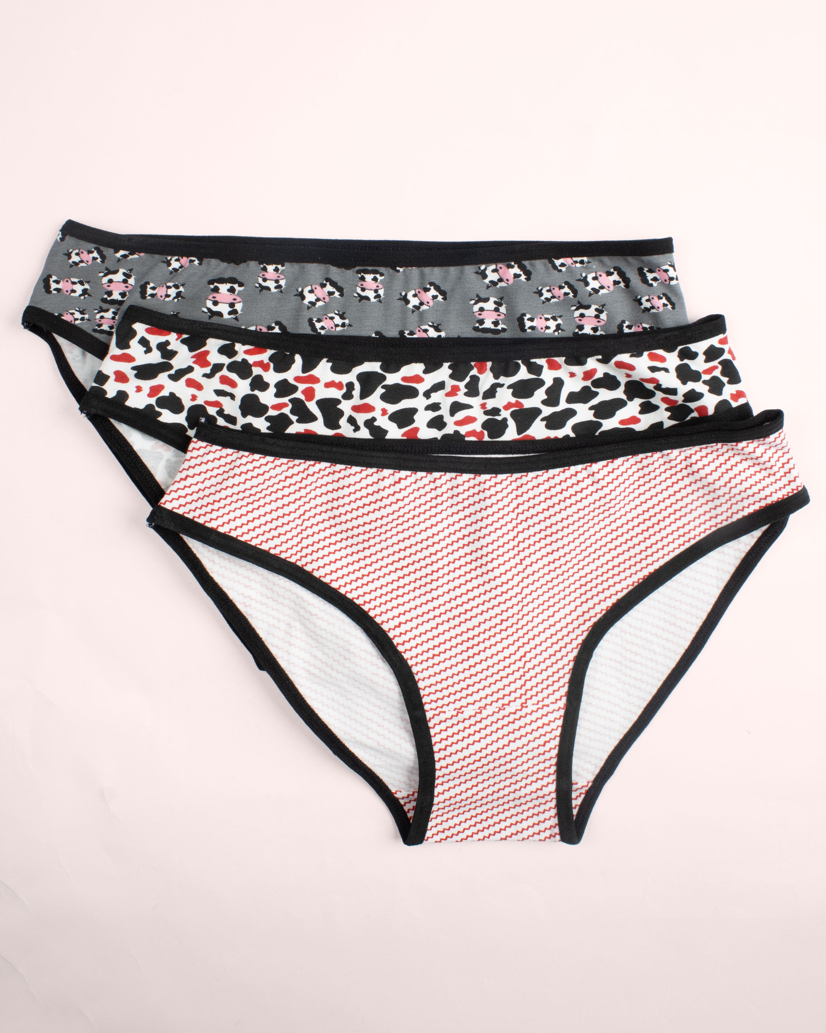 Printed Bikini Pack Of - 3