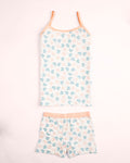Girls Strap Top & Shorts Set – 2 Pieces