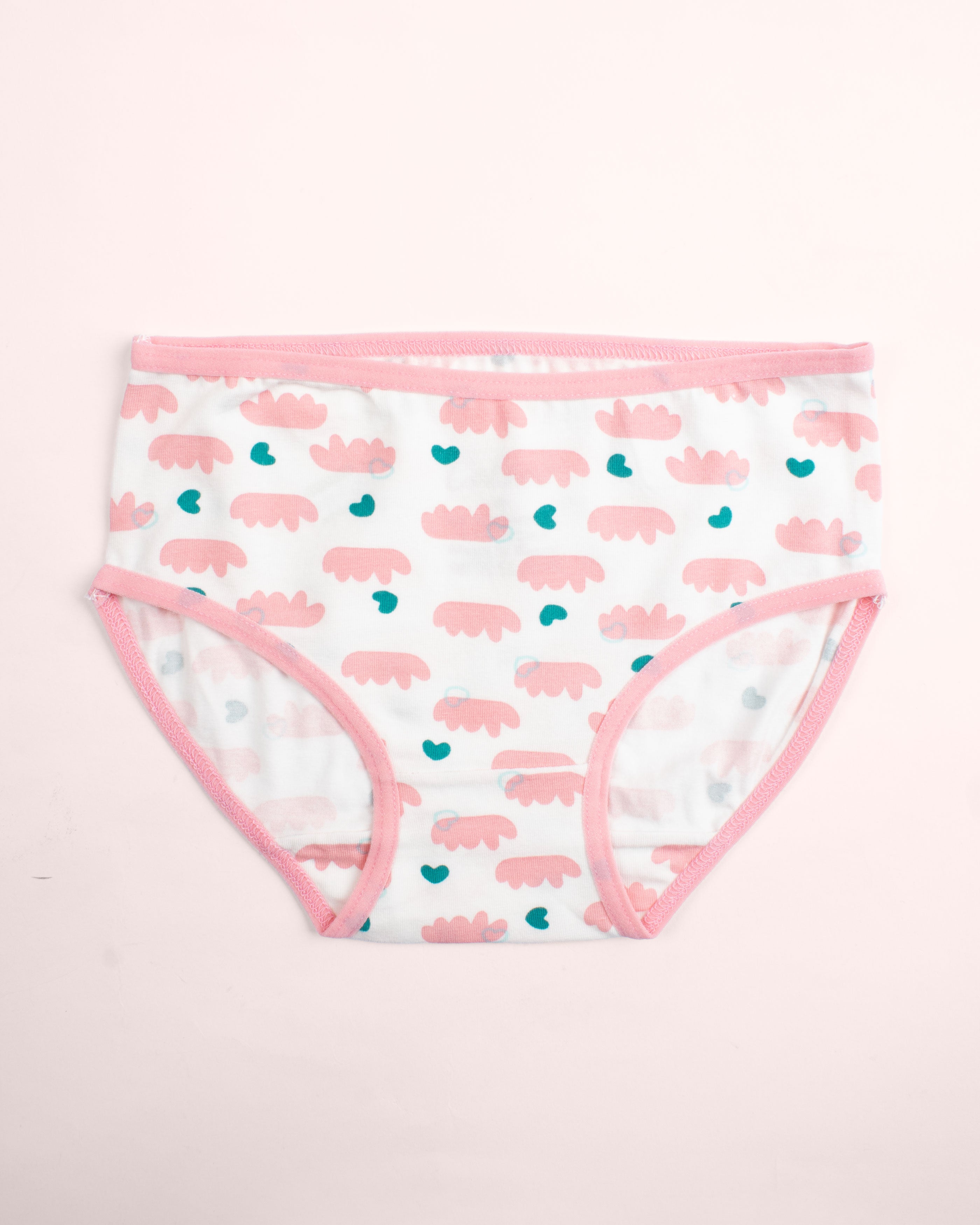 Girls Printed Brief |  Pack of - 3