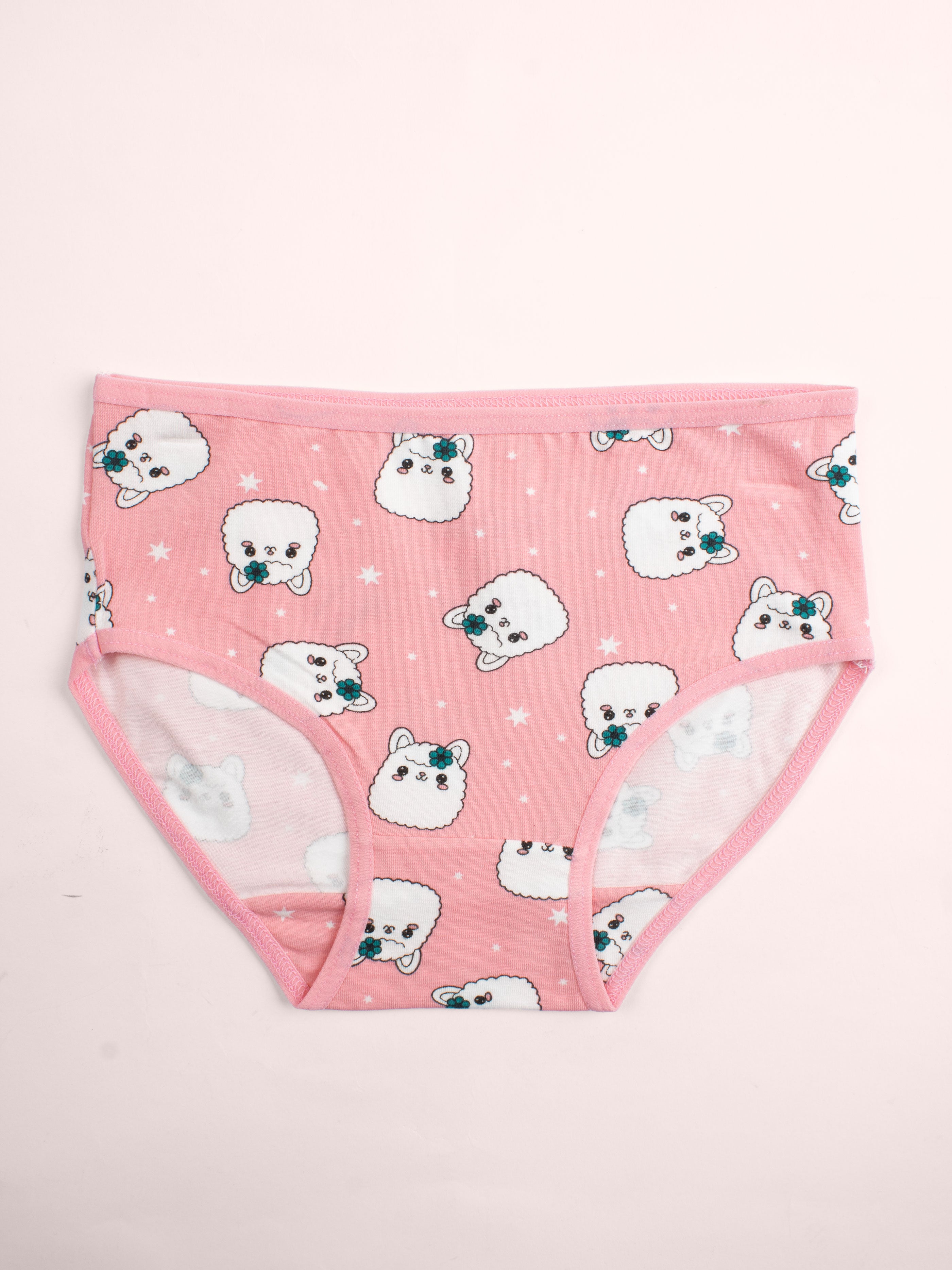 Girls Printed Brief |  Pack of - 3