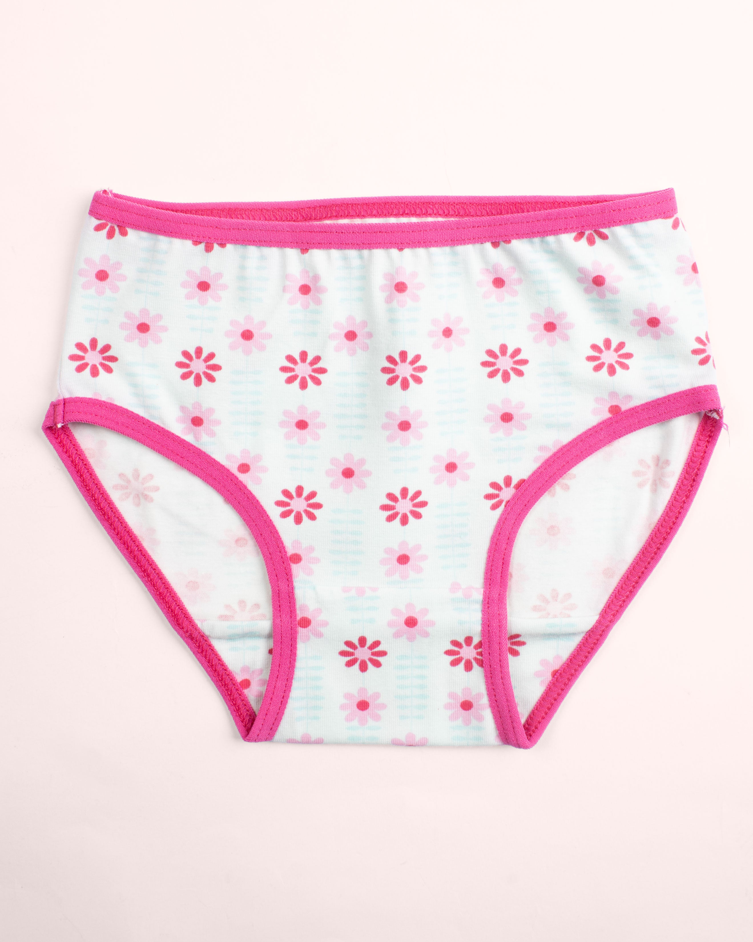 Girls Printed Brief |  Pack of - 3