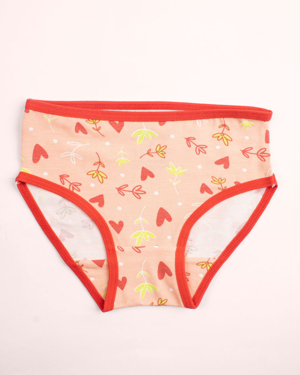 Girls Printed Brief |  Pack of - 3