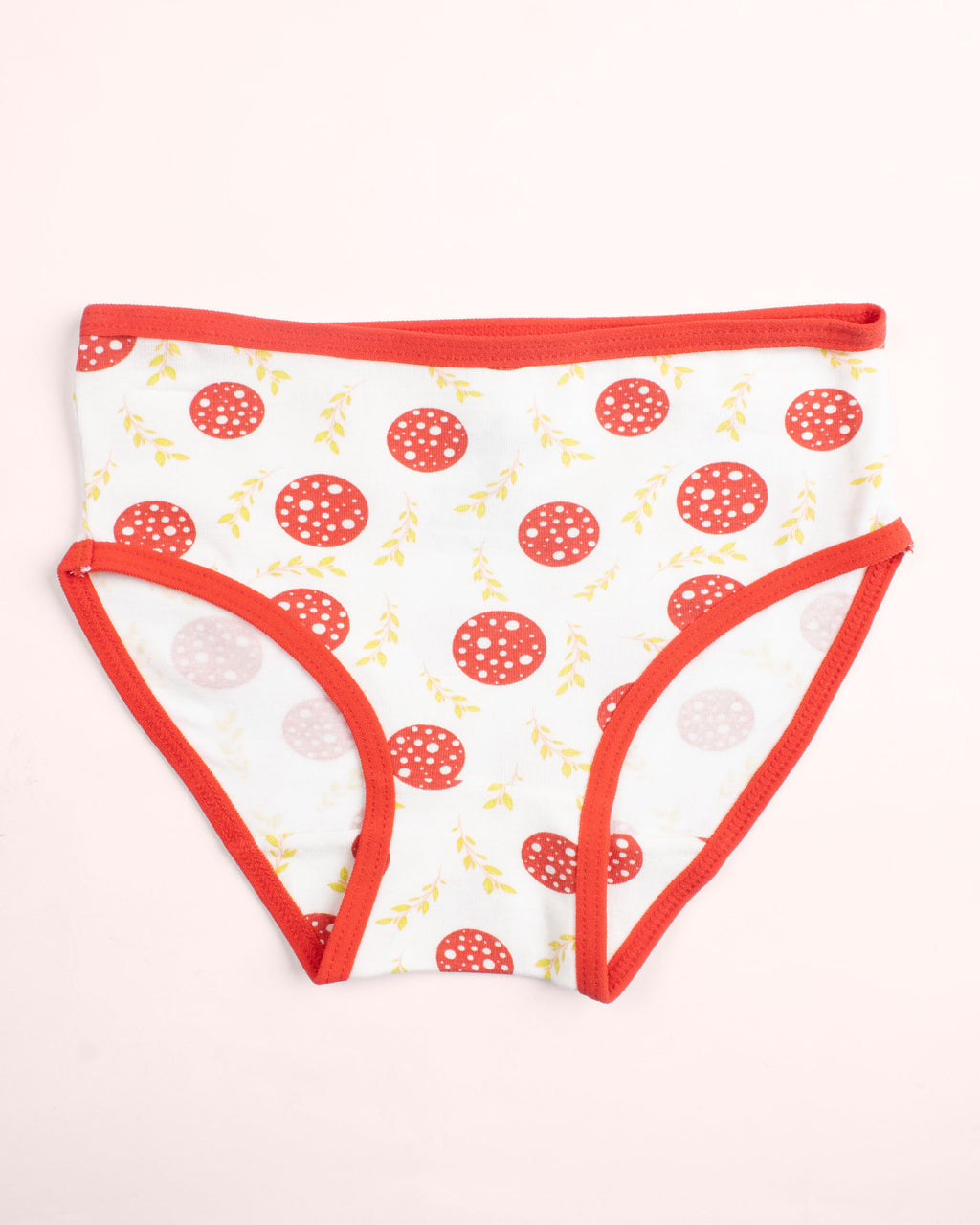 Girls Printed Brief |  Pack of - 3