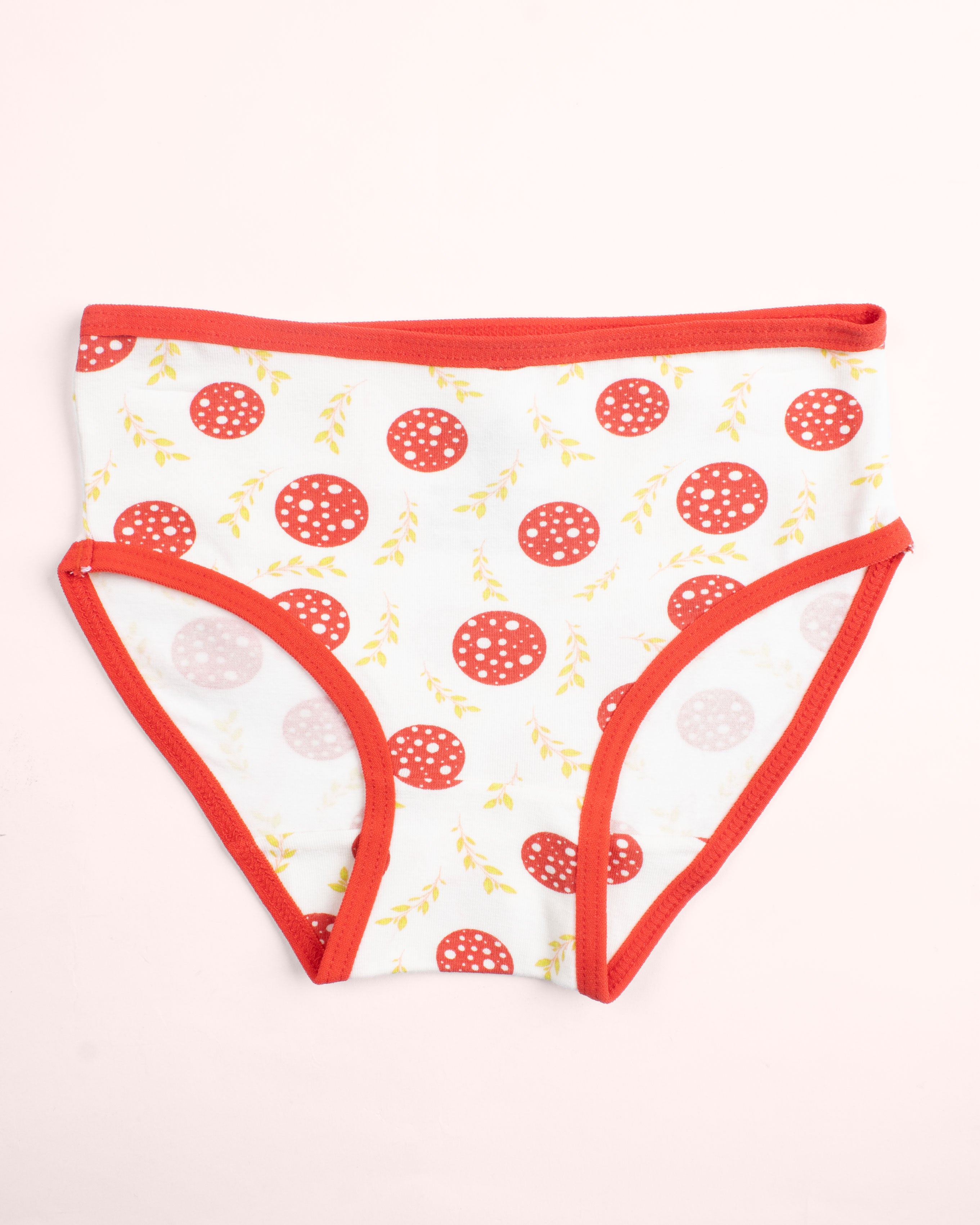 Girls Printed Brief |  Pack of - 3