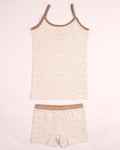 Girls Strap Top & Shorts Set – 2 Pieces
