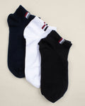 CLR  MENS SOCKS SHORT HALF  3PC