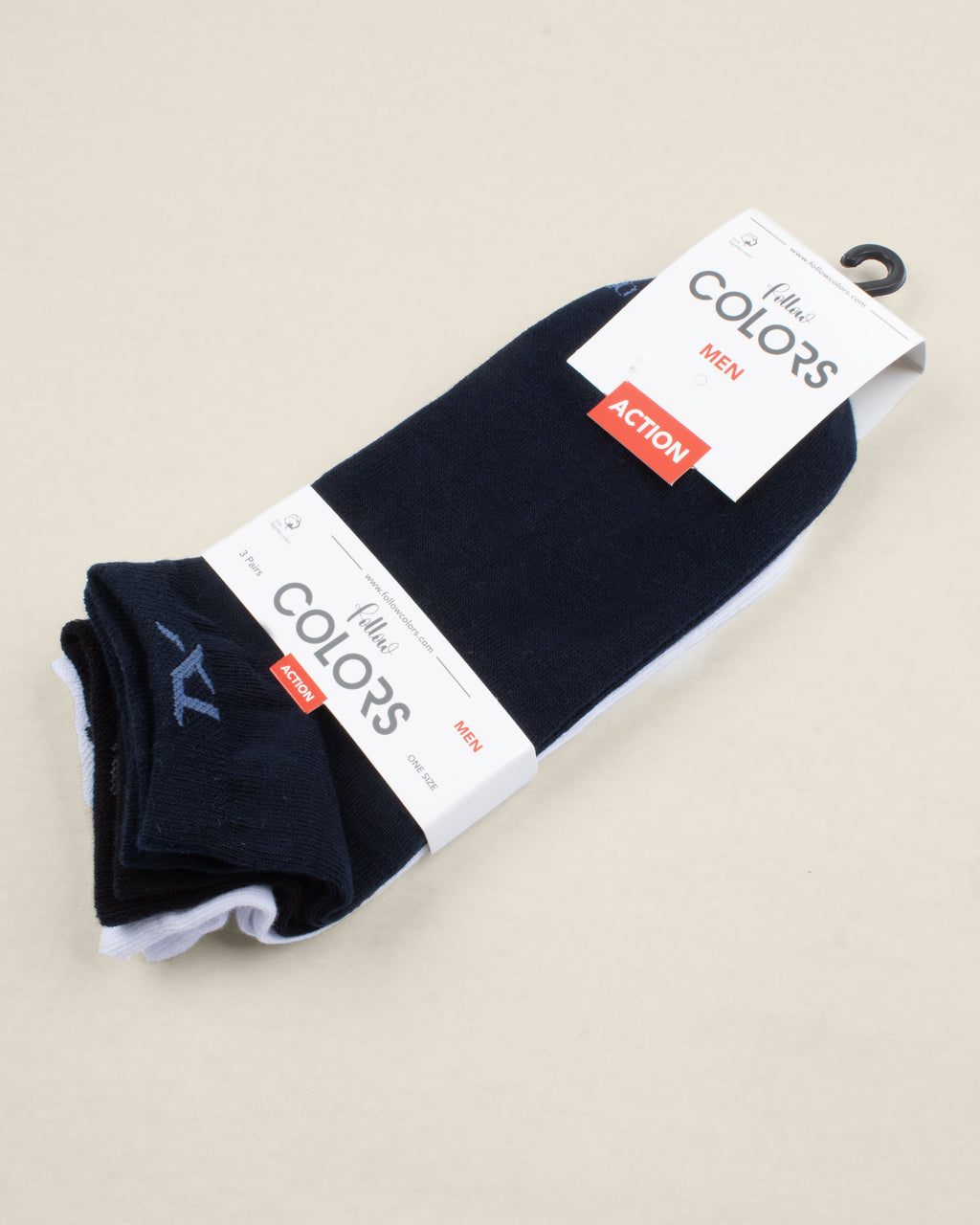 CLR  MENS SOCKS SHORT HALF  3PC