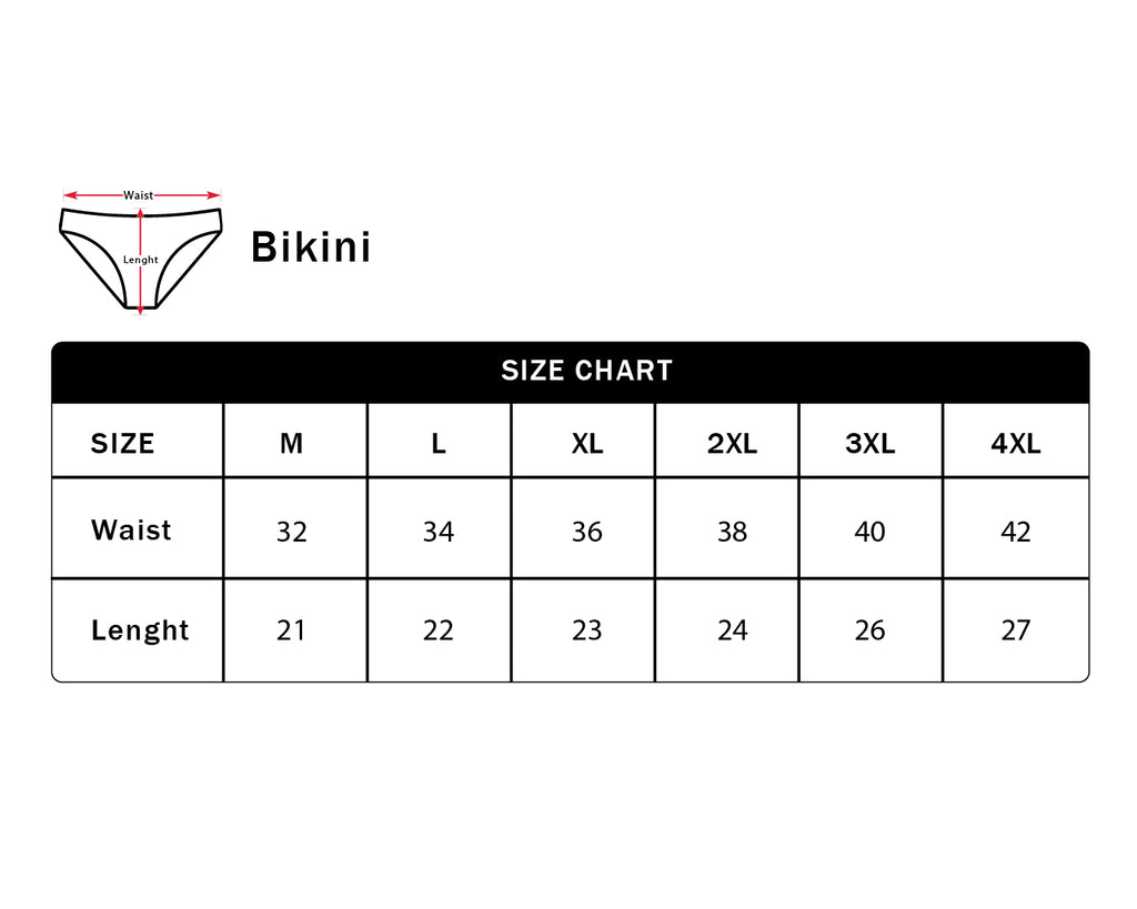 Plain Bikini - Pack Of 4