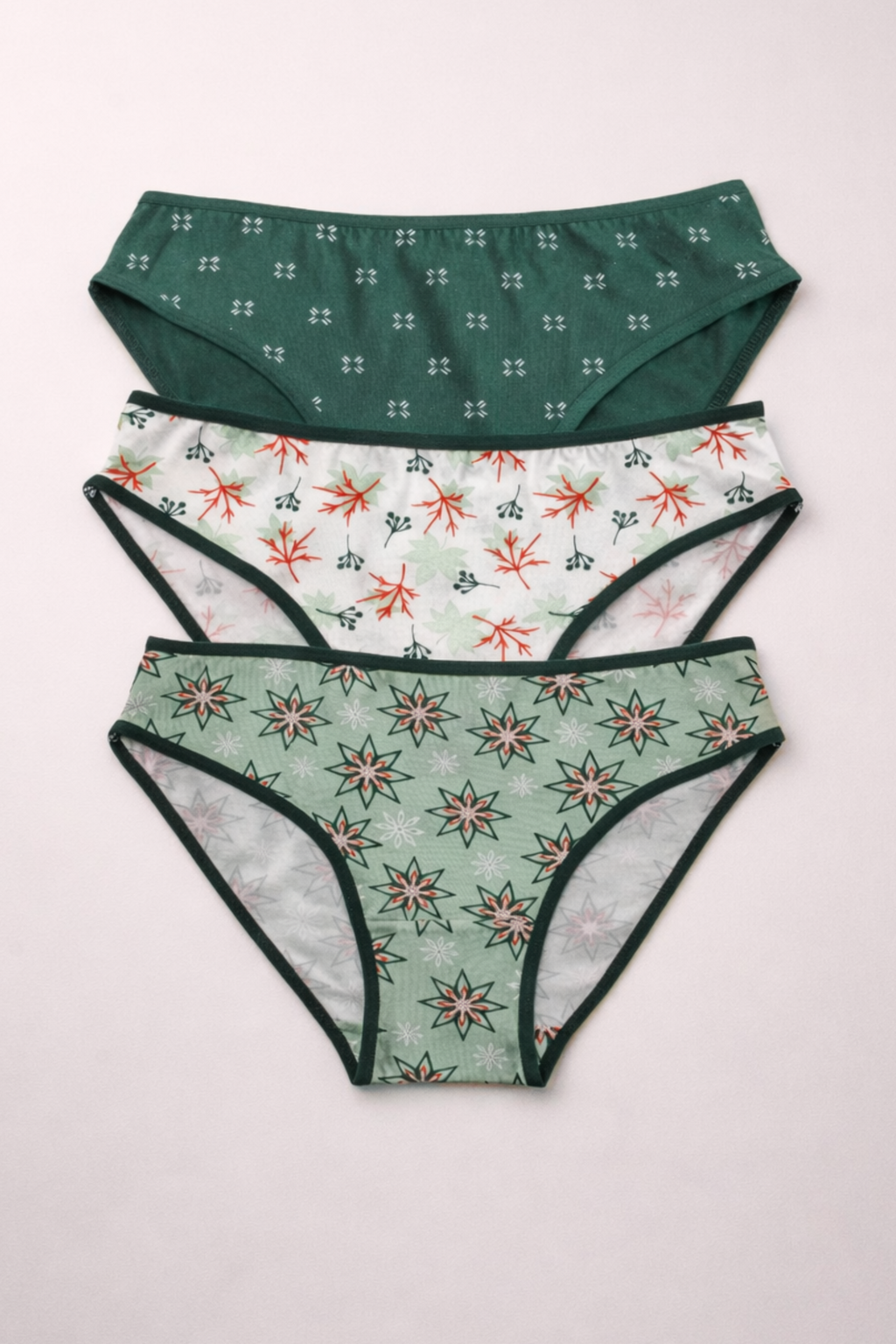 Printed Bikini Pack Of - 3