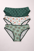 Printed Bikini Pack Of - 3