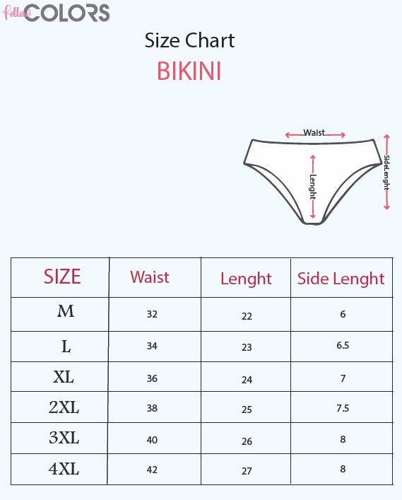 Printed Bikini Pack Of - 3