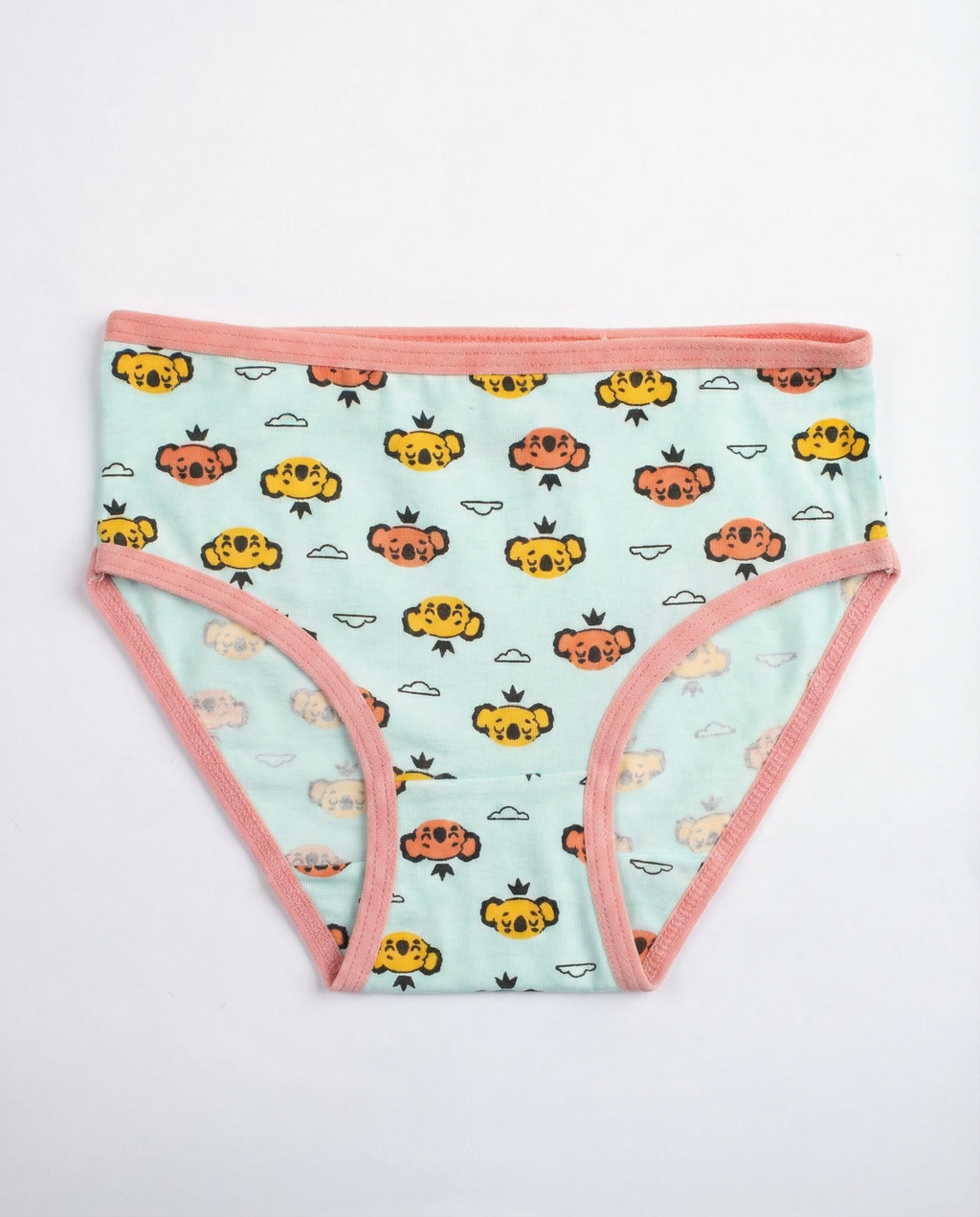 Girls Printed Brief |  Pack of - 3