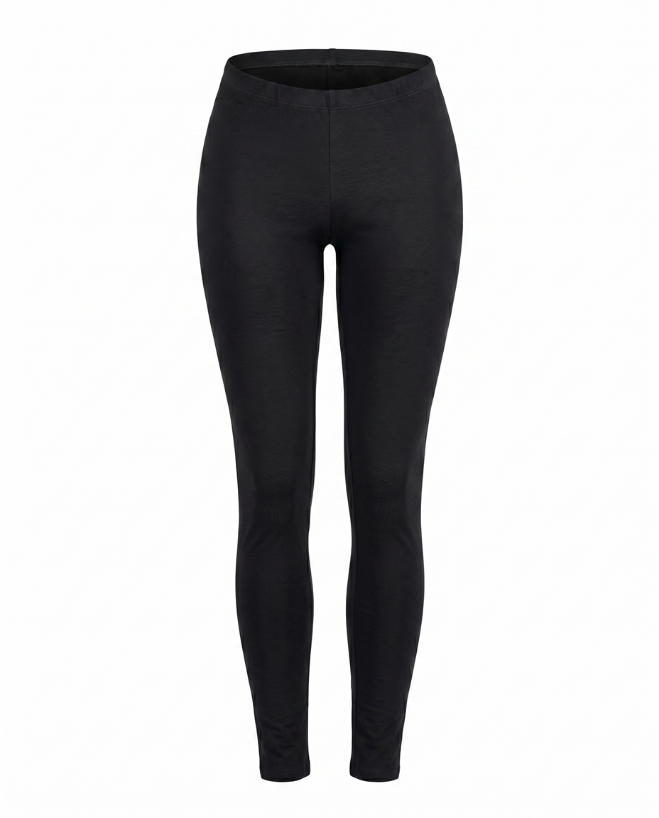 Black Plain Legging Pants