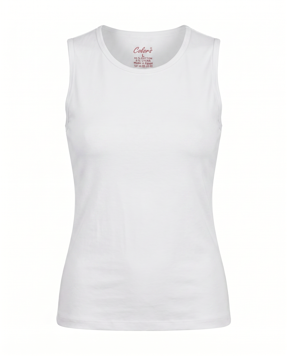 Plain White Tank Top