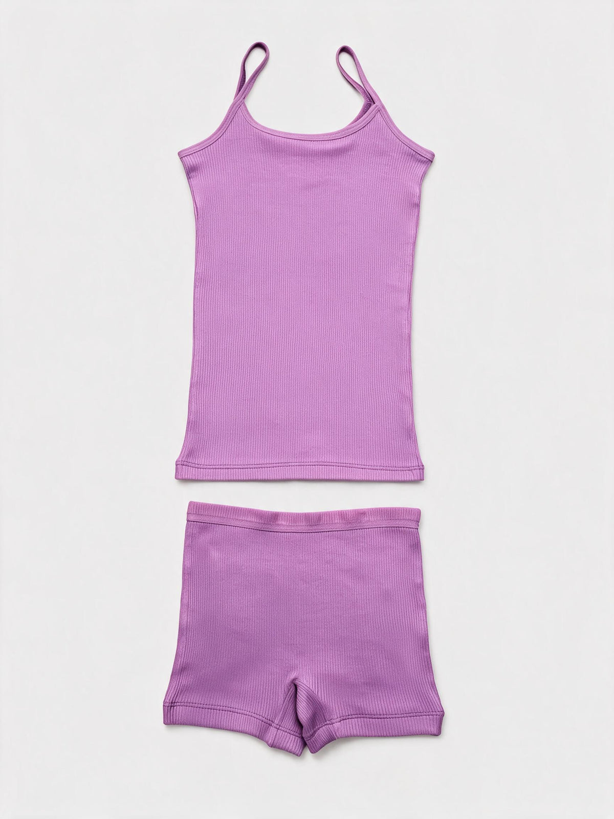 Girls Strap Top & Shorts Set – 2 Pieces