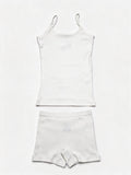 Girls Strap Top & Shorts Set – 2 Pieces