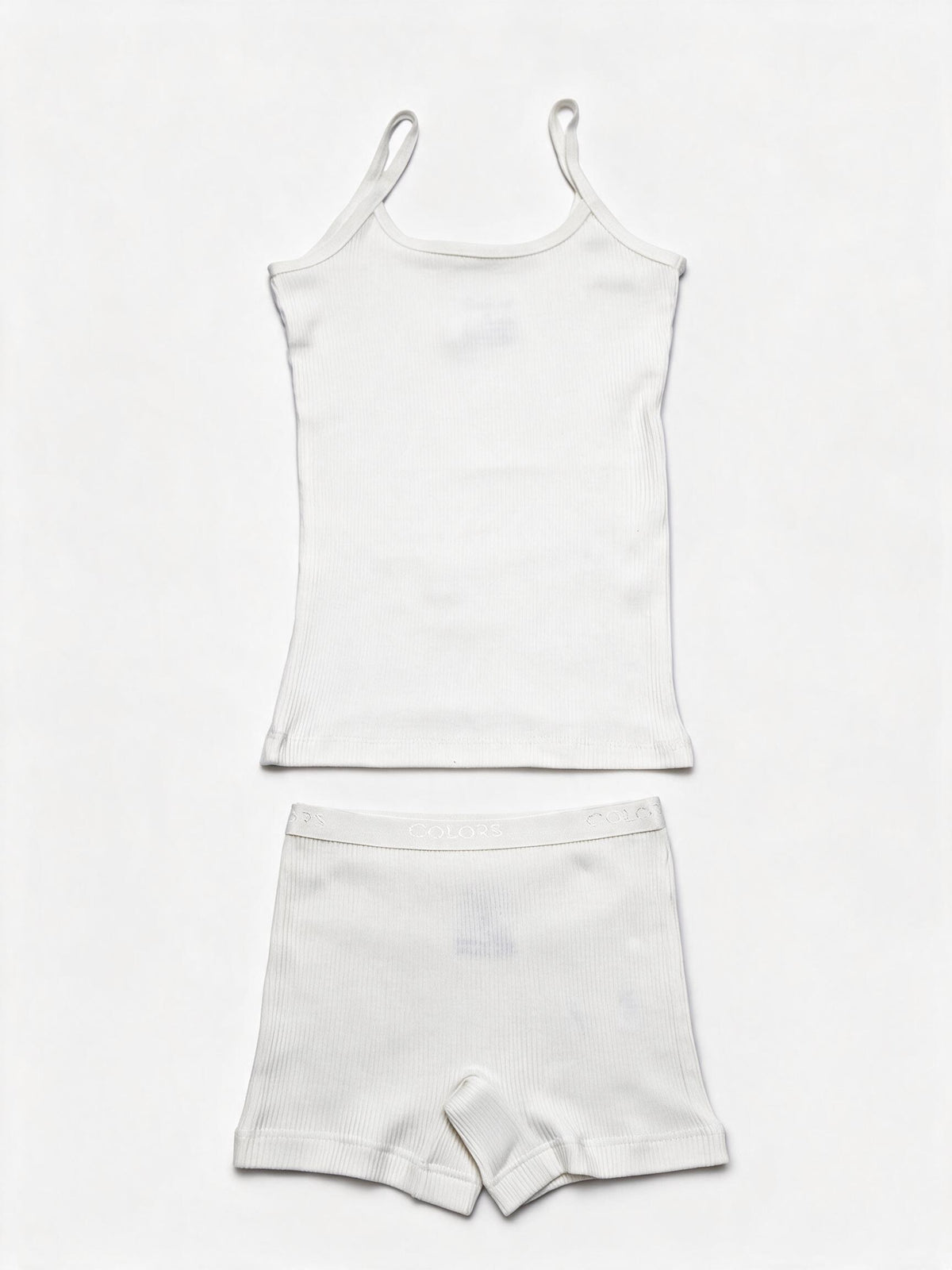 Girls Strap Top & Shorts Set – 2 Pieces
