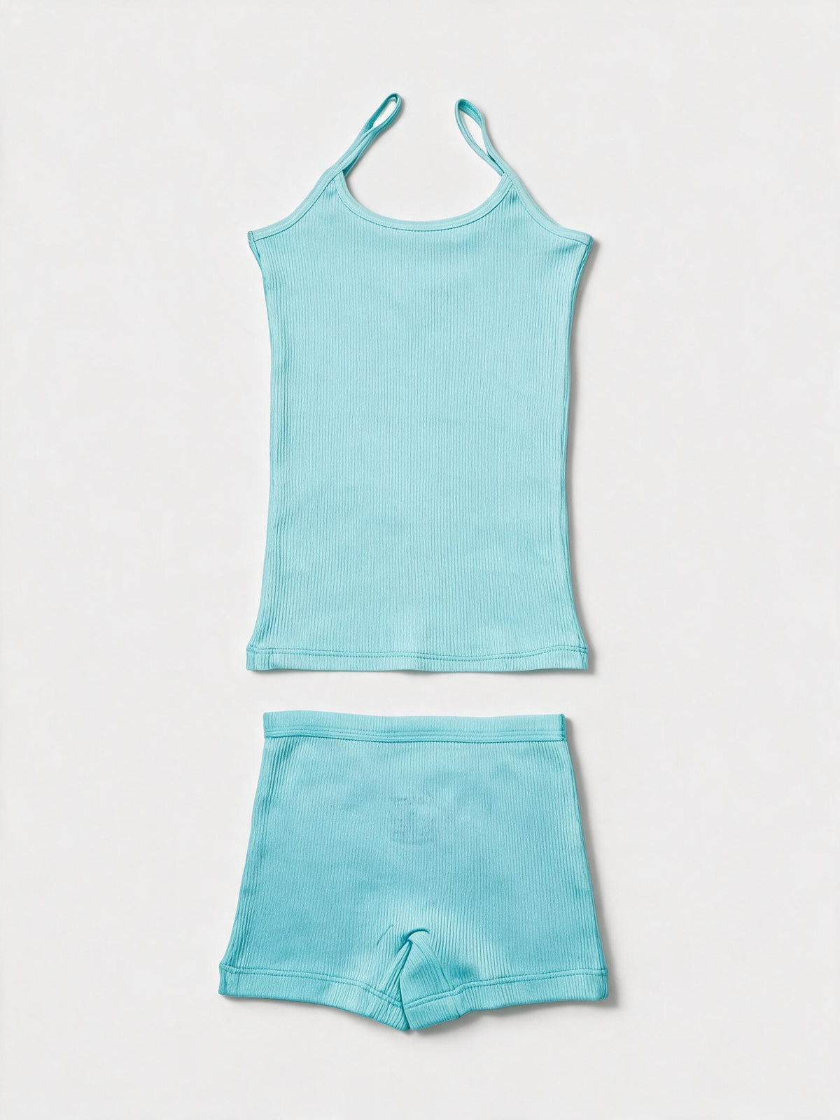 Girls Strap Top & Shorts Set – 2 Pieces